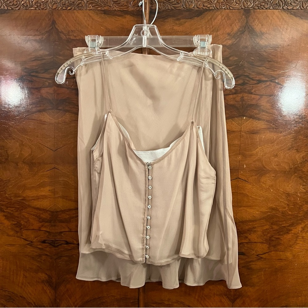 Vintage 90s Max Studio Cami and Skirt Set
